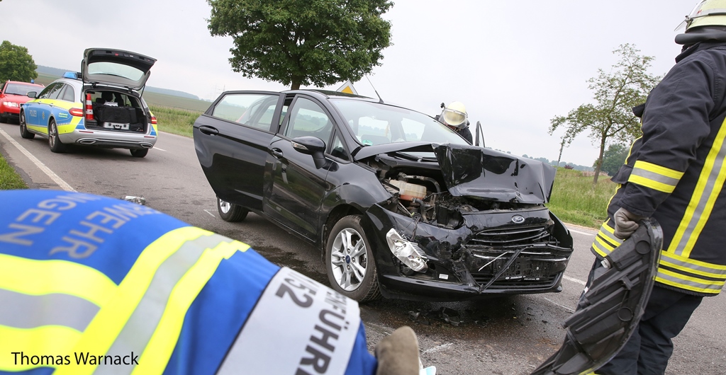 Feuerwehr Riedlingen - Verkehrsunfall L275 Riedlingen - Heudorf